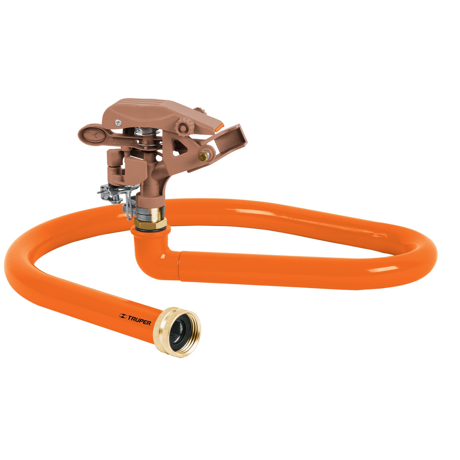 Aspersor base metalica, tipo manguera, Truper