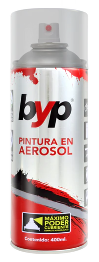 Pintura en aerosol byp TRANSPARENTE