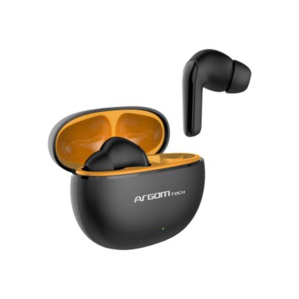 ARGOMTECH - Audifonos Argomtech Inalámbricos Skeipods E20 Control Táctil Resistente al Agua Color Negro