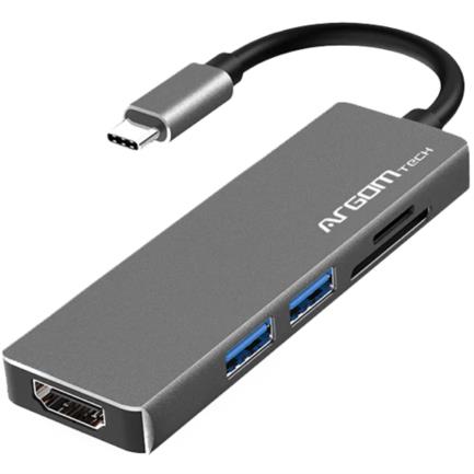 ARGOMTECH - Hub Argomtech One Axess 5 en 1 Tipo C