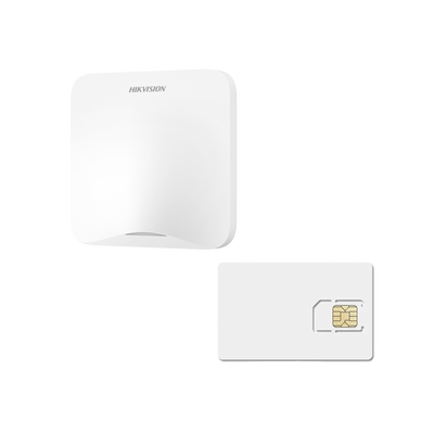 HIKVISION - (AX HOME) KIT de Alarma AX HOME / Incluye: 1 Hub con batería de respaldo / 1 año de Servicio de Datos 600MB / Wi-Fi / 3G/4G / Compatible con Hik-Connect P2P