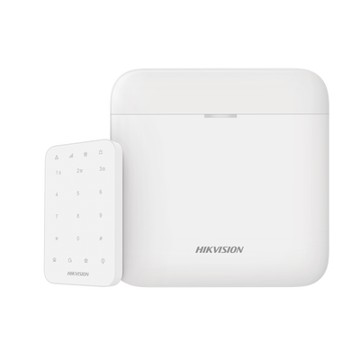 HIKVISION - (AX PRO) KIT de Alarma AX PRO / Incluye: 1 Hub con batería de respaldo / 1 Teclado / Wi-Fi / Compatible con Hik-Connect P2P