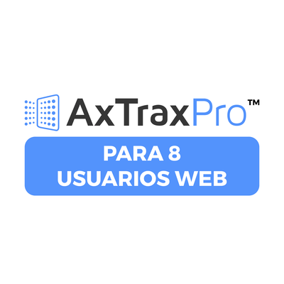 ROSSLARE SECURITY PRODUCTS - Licencia De 8 Usuarios Clientes Web para AxtraxPro