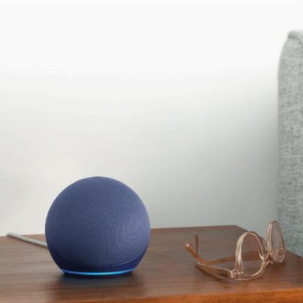 AMAZON - Altavoz Inteligente Amazon Echo Dot con Alexa 5ta Generación WiFi/Bluetooth 15W Color Azul Marino
