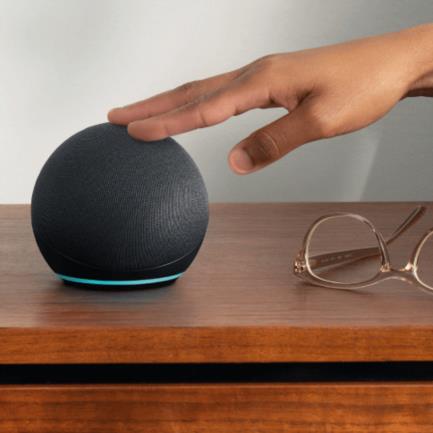 AMAZON - Altavoz Inteligente Amazon Echo Dot 5ta con Alexa Generación WiFi/Bluetooth 15W Color Negro