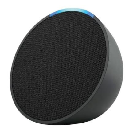 AMAZON - Bocina Inteligente Alexa Amazon Echo Pop Proyección Frontal de 1.95" Wi-Fi/Bluetooth Color Gris Carbón