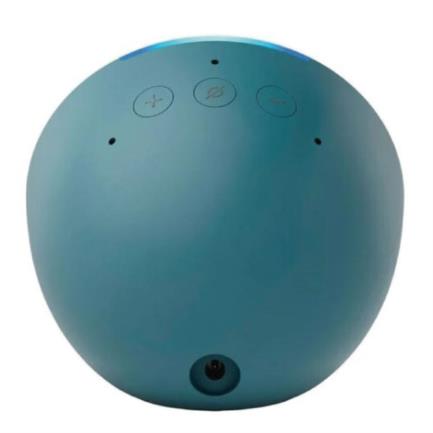 AMAZON - Bocina Inteligente Alexa Amazon Echo Pop Proyección Frontal de 1.95" Wi-Fi/Bluetooth Color Verde Azulado