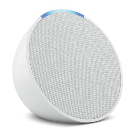 AMAZON - Bocina Inteligente Alexa Amazon Echo Pop Proyección Frontal de 1.95" Wi-Fi/Bluetooth Color Blanco Glaciar