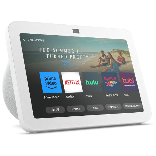 AMAZON - Bocina Inteligente Amazon Echo Show 8 color Blanco 3ra generacion
