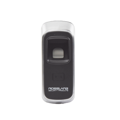 ROSSLARE SECURITY PRODUCTS - Lector Biométrico / 7,000 HUELLAS / MIFARE / WIEGAND / IP / Listo para AXTRAX