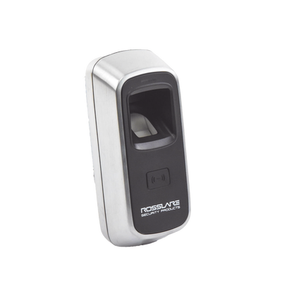 ROSSLARE SECURITY PRODUCTS - Lector Biométrico / 7,000 HUELLAS / MIFARE / WIEGAND / IP / Listo para AXTRAX