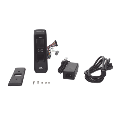 ROSSLARE SECURITY PRODUCTS - Lector de huella con LCD/ 4 Botones de Función / lector  Mifare 13.56 Mhz y Bluetooth