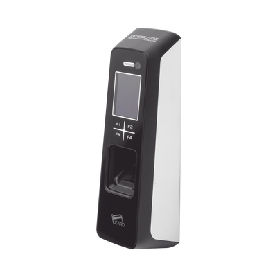ROSSLARE SECURITY PRODUCTS - Lector de huella con LCD/ 4 Botones de Función / lector  Mifare 13.56 Mhz y Bluetooth