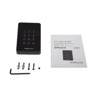 ROSSLARE SECURITY PRODUCTS - LECTOR D/TARJETAS Mutiformatos,  MIFARE NFC-ID, BLUETOOTH (BLE-ID) con Teclado