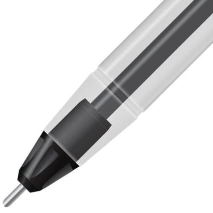 AZOR - Bolígrafo Azor Pin Point Mediano 1.0mm Negro Caja C/12