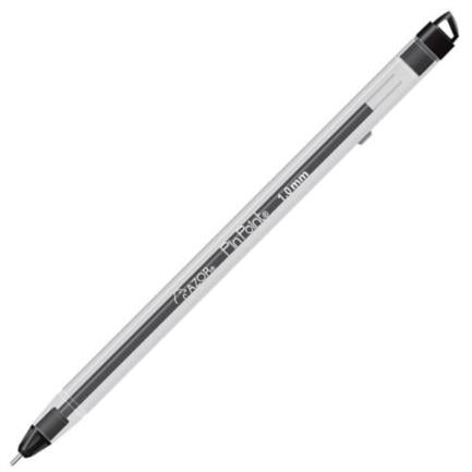 AZOR - Bolígrafo Azor Pin Point Mediano 1.0mm Negro Caja C/12