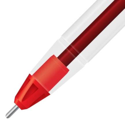 AZOR - Bolígrafo Azor Pin Point Mediano 1.0mm Rojo Caja C/12