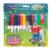 AZOR - Marcador Aquarelo Junior Punta Fina Colores Surtidos Estuche C/12 Pzas