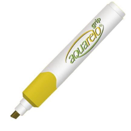 AZOR - Marcador Aquarelo Grip Color Amarillo C/12 Pzas