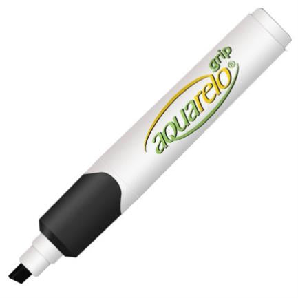 AZOR - Marcador Aquarelo Grip Color Negro C/12 Pzas