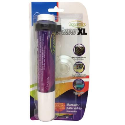 AZOR - Marcador Aquarelo Glass XL Blister Color Blanco C/1 Pza