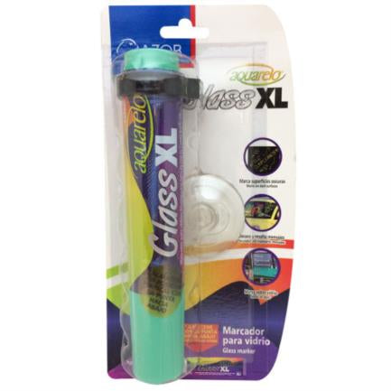 AZOR - Marcador Aquarelo Glass XL Punta Cincel Color Verde Blister C/1 Pza