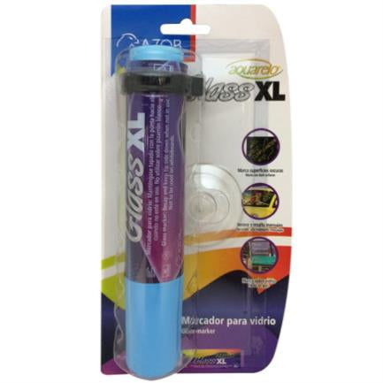 AZOR - Marcador Aquarelo Glass XL Blister Color Azul C/1 Pza