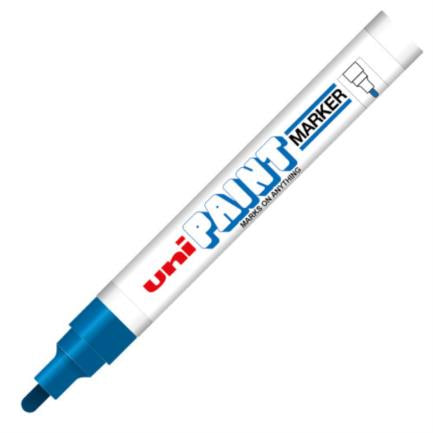 AZOR - Marcador Azor PX-20 Uniball Paint Color Azul c/12 Pzas