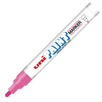 AZOR - Marcador Azor PX-20 Uniball Paint Color Rosa c/12 Pzas