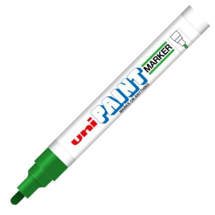 AZOR - Marcador Azor PX-20 Uniball Paint Color Verde c/12 Pzas