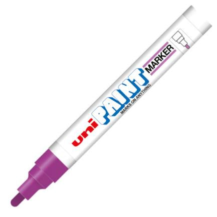 AZOR - Marcador Azor PX-20 Uniball Paint Color Violeta c/12 Pzas