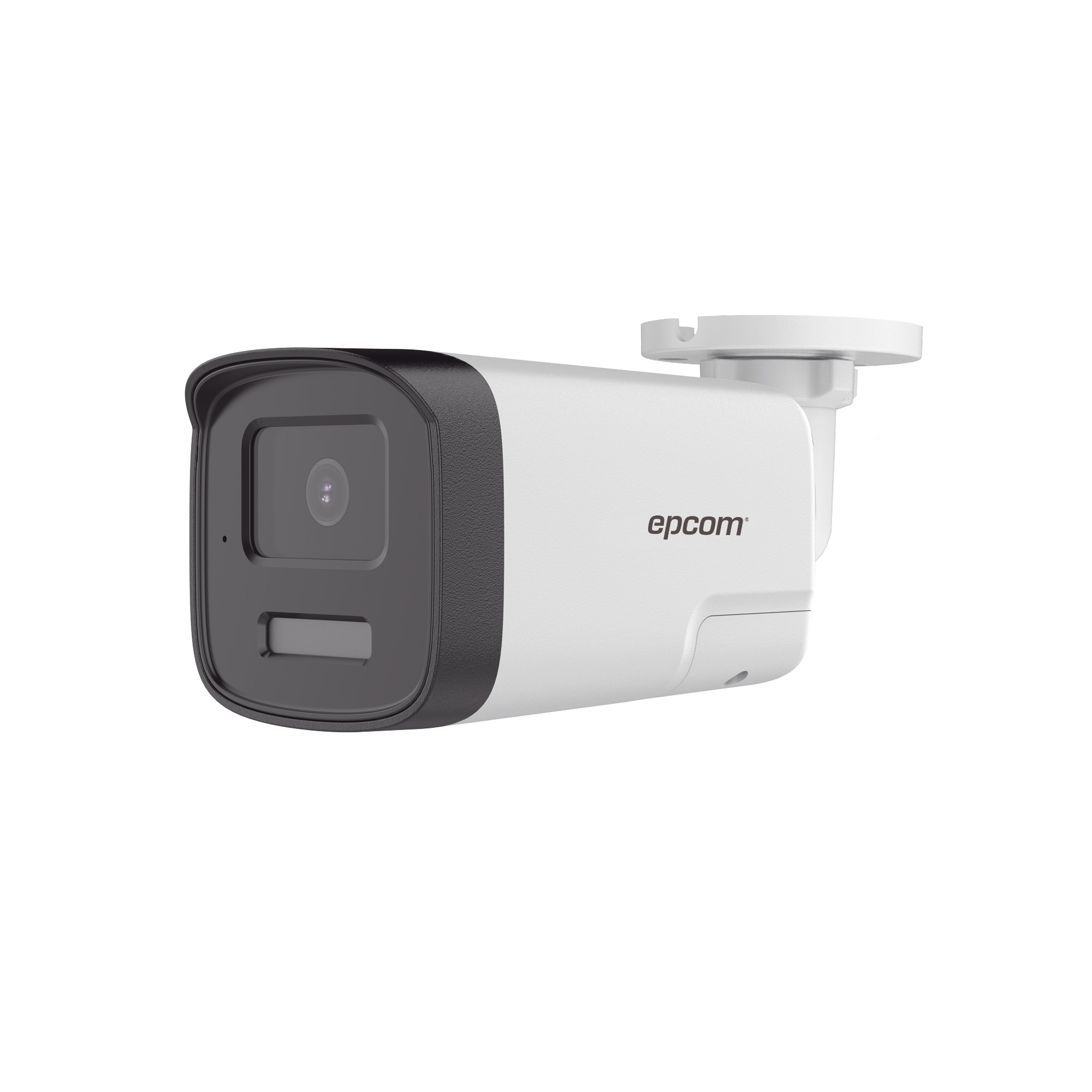 EPCOM PROFESSIONAL - [Audio Bidireccional + Dual Light + ColorVu] Bala TURBOHD 4K (8 Megapixel) / Lente 2.8 mm / 40 mts IR EXIR + 40 mts Luz Blanca / Micrófono y Bocina Integrado / Exterior IP67 / Metal / dWDR