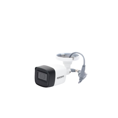 EPCOM PROFESSIONAL - Bala TURBOHD 4K (8 Megapixel) / Gran Angular 102° / Lente 2.8 mm / Exterior IP67 / IR EXIR 30 mts / dWDR