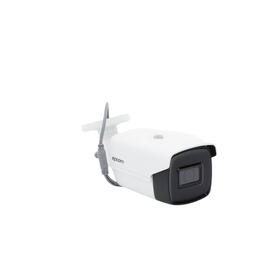 EPCOM PROFESSIONAL - Bala TURBOHD 4K (8 Megapixeles) / Gran Angular 102º / Lente 2.8 mm / Exterior IP67 / IR EXIR 60 mts / dWDR