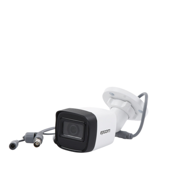 EPCOM PROFESSIONAL - Bala TURBOHD 5 Megapixel / Lente 2.8 mm / 4 Tecnologías (TVI / AHD / CVI / CVBS) / 30 mts SMART IR EXIR / Exterior IP67 / dWDR / Metal