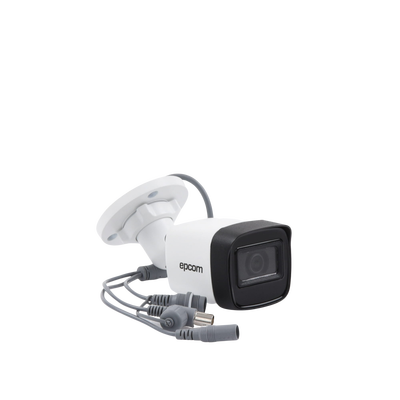 EPCOM PROFESSIONAL - Bala TURBOHD 5 Megapixel / Lente 2.8 mm / 4 Tecnologías (TVI / AHD / CVI / CVBS) / 30 mts SMART IR EXIR / Exterior IP67 / dWDR / Metal
