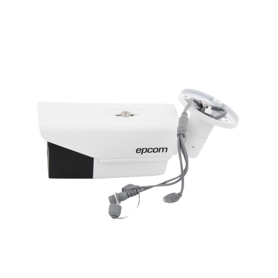 EPCOM PROFESSIONAL - Bala TURBOHD 5 Megapixel / Lente Mot. 2.7 a 13.5 mm / 40 mts IR EXIR / dWDR / TVI-AHD-CVI-CVBS / Exterior IP67  / 12 Vcc / 24 VCA