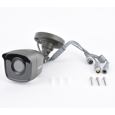 EPCOM PROFESSIONAL - Bala TURBOHD 5 Megapíxel / Lente 2.8mm (85° de Visión) / Exterior IP66 / IR EXIR 20 mts / TVI-AHD-CVI-CVBS / Metal / Color Gris Oscuro