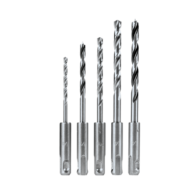 MAKITA - Juego de 5 Pzas. de Broca SDS-PLUS para Madera y Metal