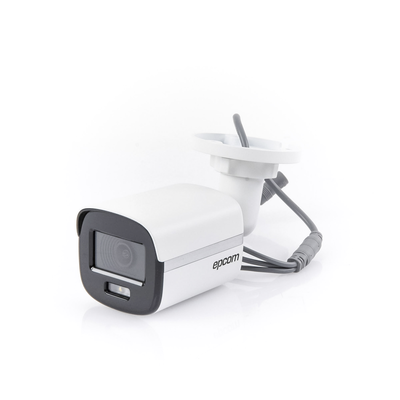 EPCOM PROFESSIONAL - Bala TURBOHD 2 Megapíxel (1080p) / Lente 2.8 mm / ColorVu / Imagen a color 24/7 / METAL / Luz Blanca 20 mts / Exterior IP67 / TVI-AHD-CVI-CVBS / dWDR