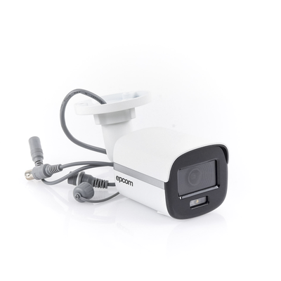 EPCOM PROFESSIONAL - Bala TURBOHD 2 Megapíxel (1080p) / Lente 2.8 mm / ColorVu / Imagen a color 24/7 / METAL / Luz Blanca 20 mts / Exterior IP67 / TVI-AHD-CVI-CVBS / dWDR