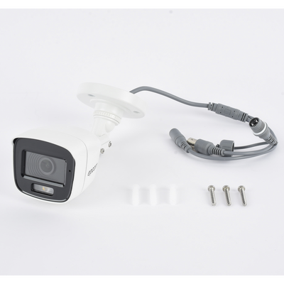 EPCOM PROFESSIONAL - [ColorVu] Bala TURBOHD 2 Megapíxel (1080p) / Microfono Integrado / Imagen a color 24/7 / Lente 2.8 mm / METAL / Luz Blanca 20 mts / Exterior IP66 / TVI-AHD-CVI-CVBS / dWDR