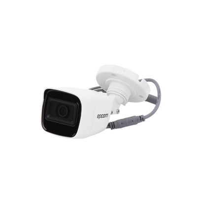 EPCOM PROFESSIONAL - AUDIO POR COAXITRON / Bala TURBOHD 2 Megapixel (1080p) / Gran Angular 106° / Lente 2.8 mm / 25 mts IR EXIR / Exterior IP66 / 4 Tecnologías / dWDR
