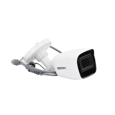 EPCOM PROFESSIONAL - AUDIO POR COAXITRON / Bala TURBOHD 2 Megapixel (1080p) / Gran Angular 106° / Lente 2.8 mm / 25 mts IR EXIR / Exterior IP66 / 4 Tecnologías / dWDR