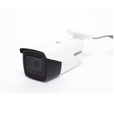 EPCOM PROFESSIONAL - Bala TURBOHD 2 Megapixel (1080p) / Lente Mot. 2.7 mm a 13.5 mm / 70 mts IR EXIR / Exterior IP67 / Ultra Baja Iluminación / METAL / 24 VCA / 12 VCC