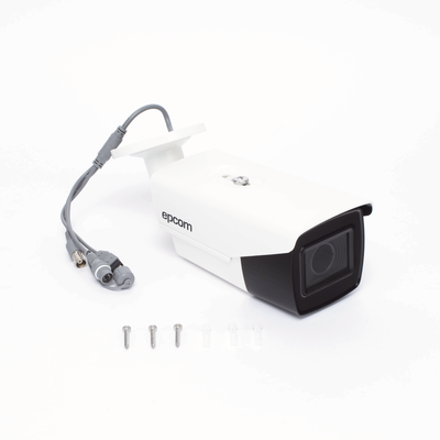 EPCOM PROFESSIONAL - Bala TURBOHD 2 Megapixel (1080p) / Lente Mot. 2.7 mm a 13.5 mm / 70 mts IR EXIR / Exterior IP67 / Ultra Baja Iluminación / METAL / 24 VCA / 12 VCC