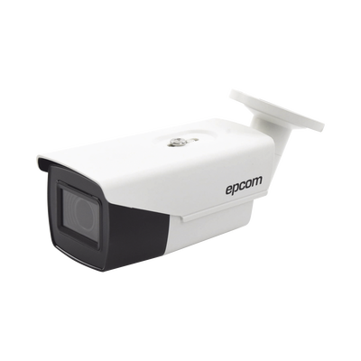 EPCOM PROFESSIONAL - Bala TURBOHD 2 Megapixel (1080p) / Lente Mot. 2.7 mm a 13.5 mm / 70 mts IR EXIR / Exterior IP67 / Ultra Baja Iluminación / METAL / 24 VCA / 12 VCC