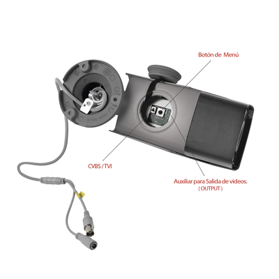 EPCOM - Bullet TURBO 1080p / CLIMAS EXTREMOS / Lente Mot. 2.8 a 12 mm / IR EXIR Inteligente 40 mts / Exterior IP66 / Híbrida / WDR Real 120 dB