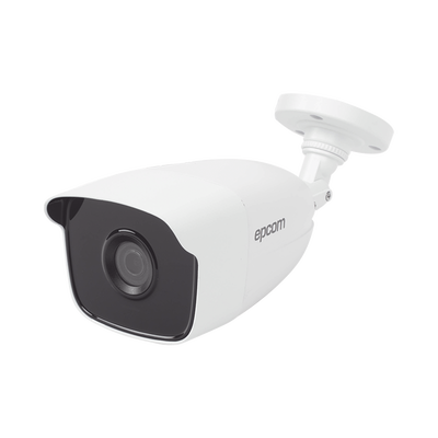 EPCOM PROFESSIONAL - Bala TURBOHD 2 Megapíxeles (1080p) / METÁLICA / Gran Angular 103° / Lente 2.8 mm / IR EXIR 40 mts / Exterior IP66 / TVI-AHD-CVI-CVBS