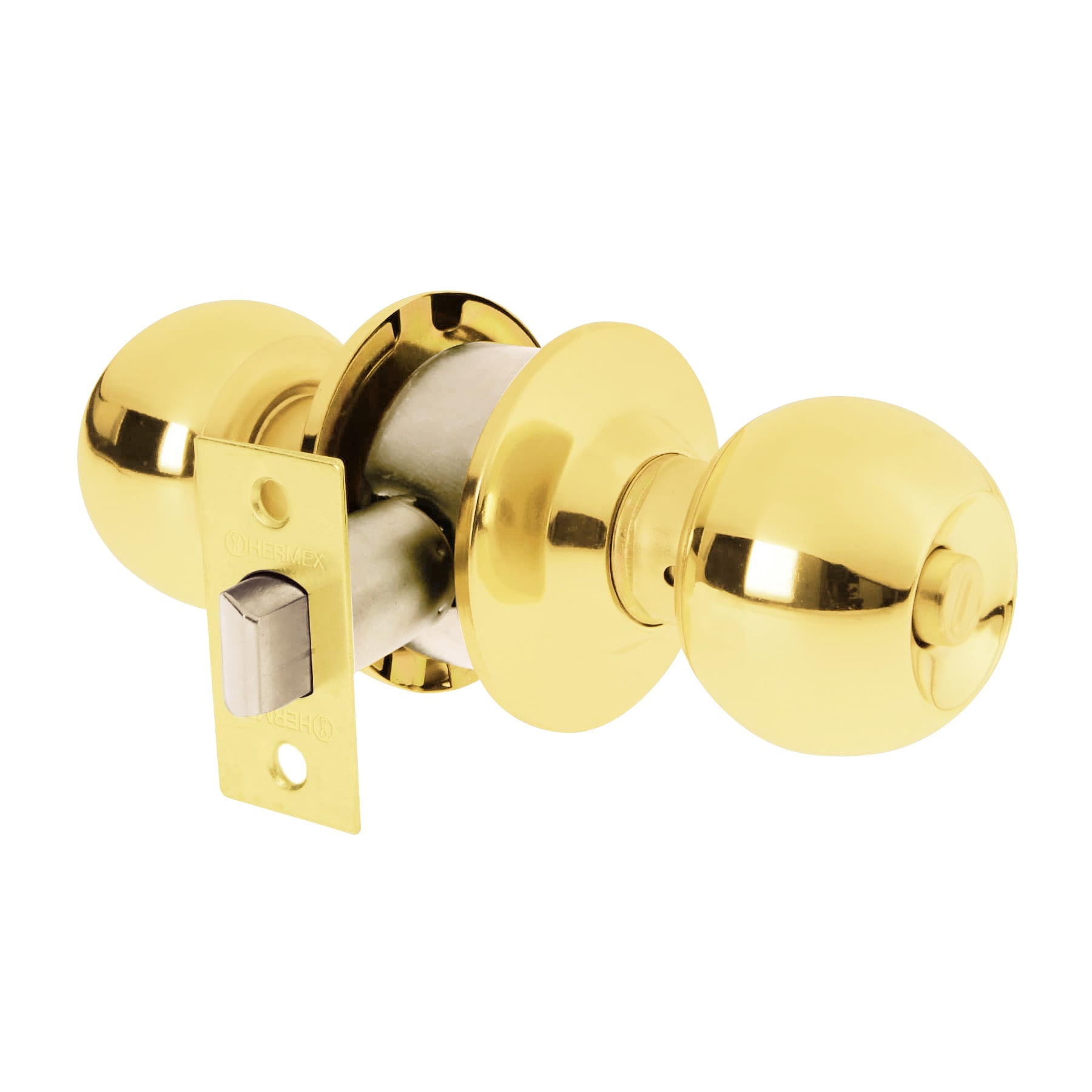 Cerradura tipo esfera, cilindrico, ba–o, brillante, BASIC